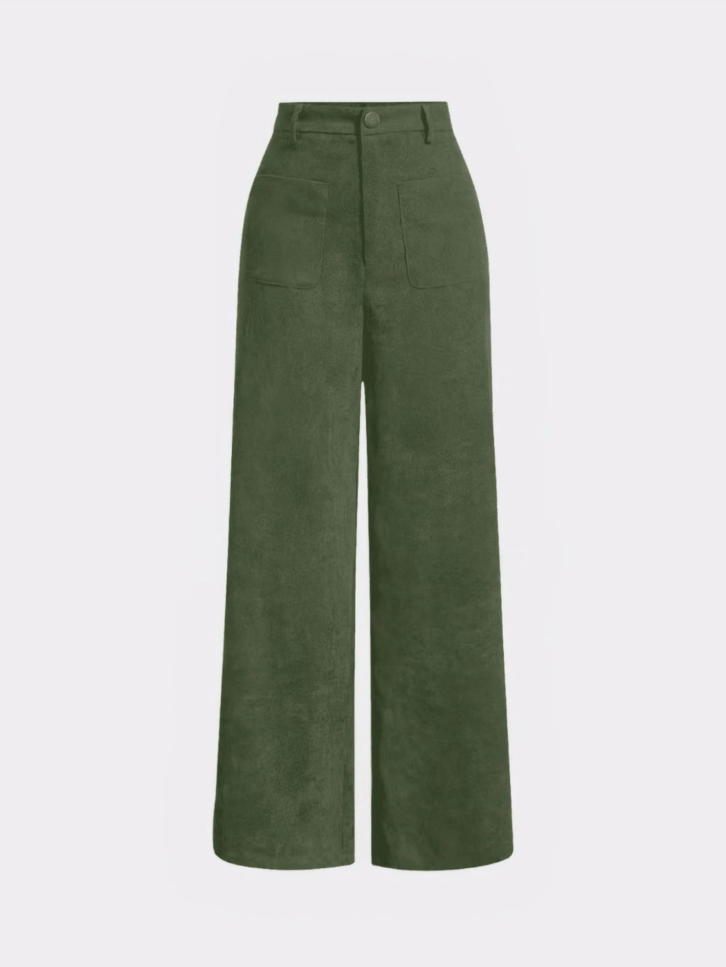 Retro Straight Corduroy Pants Tall Loose All Matching Outdoor Spring Autumn Women Casual Pants