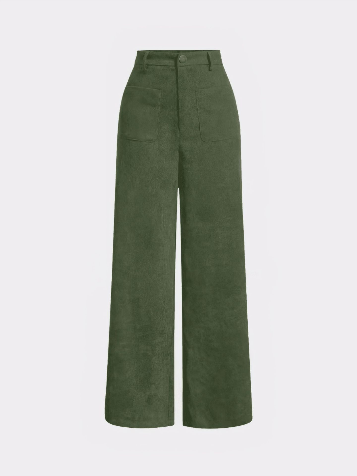 Retro Straight Corduroy Pants Tall Loose All Matching Outdoor Spring Autumn Women Casual Pants