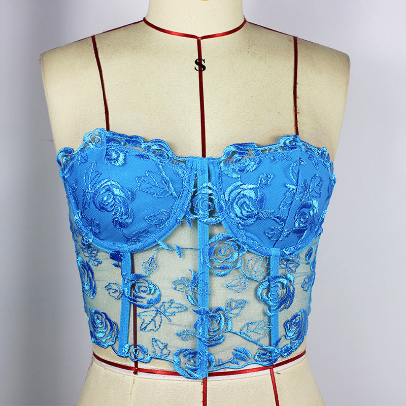 Sexy  Seductive Lace Bandeau Slim Women
