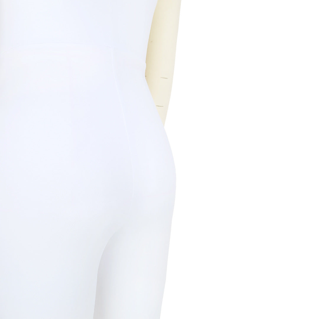 Women Clothing Solid Color Slimming Hollow Out Cutout Twist Bell Jumpsuits
