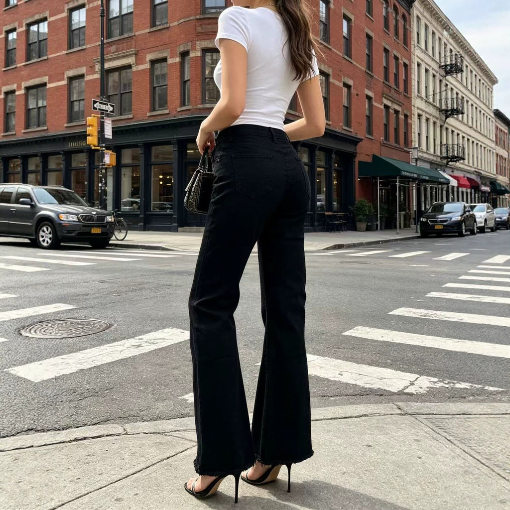 Street Thin Looking Cool Urban Women Jeans