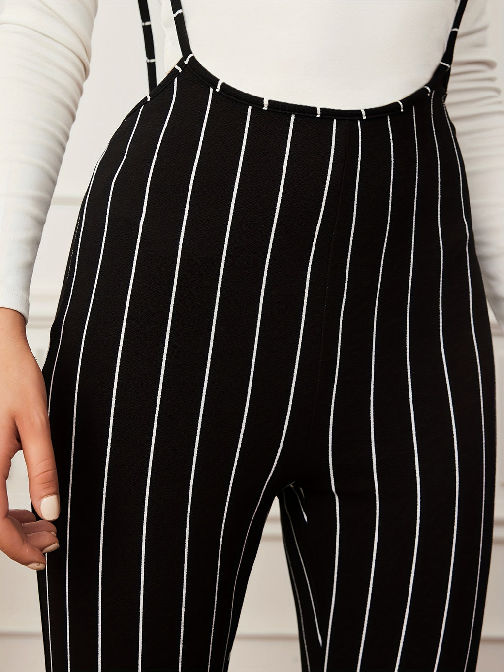 Women Clothing Knitted Overalls Daily Workplace Blazers Casual All Match Jumpsuit