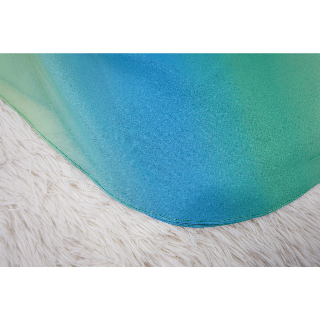 Women  Printing Batwing Sleeve