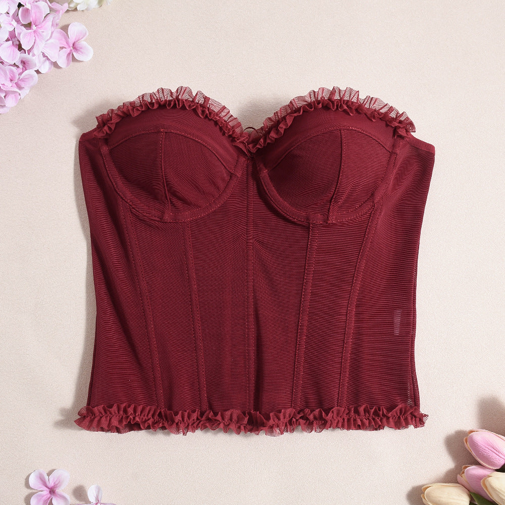 Sexy girl Body  Tube Backless Chest
