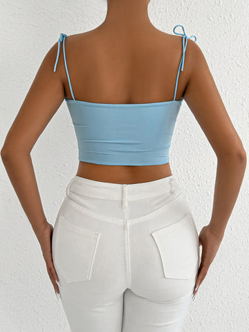 Summer Easy Sling Lace up Cropped Ultra