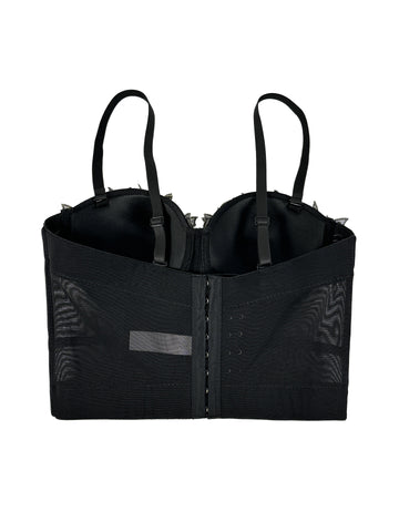 Sabana Perdida Three Dimensional Butterfly Decorative Camisole Mesh Sexy Top