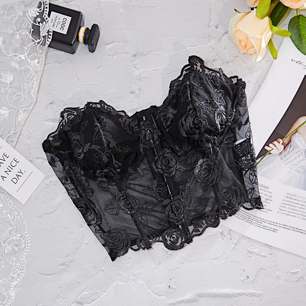 Sexy  Seductive Lace Bandeau Slim Women