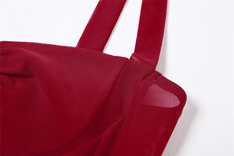 Women Spaghetti  Backless Slim Fit Vest