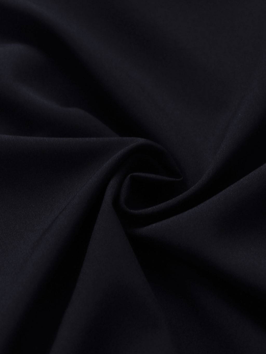 Chanel Coat Polo Collar Black Short Coat Bow Top