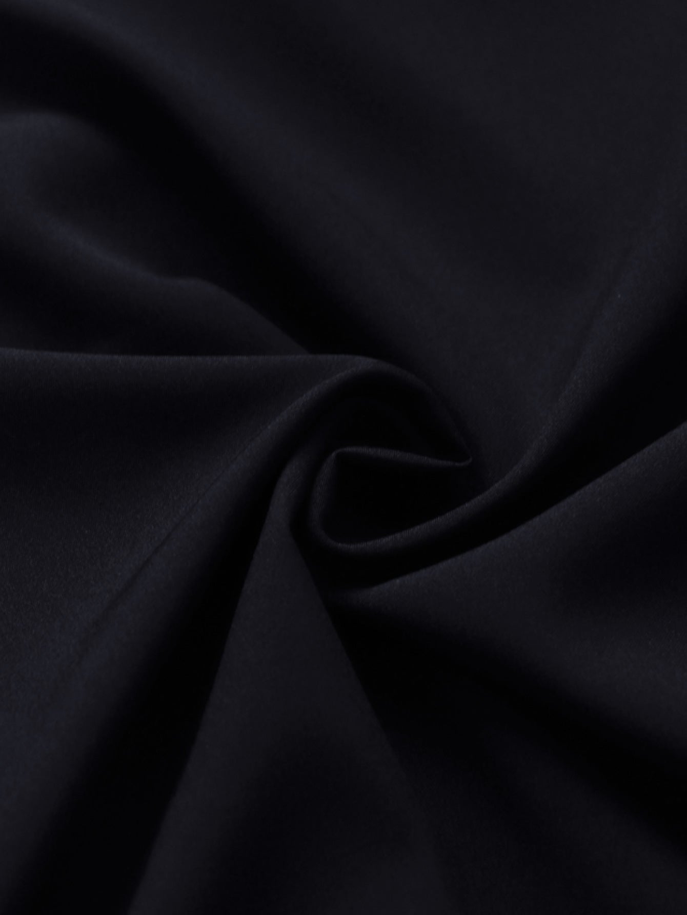 Chanel Coat Polo Collar Black Short Coat Bow Top