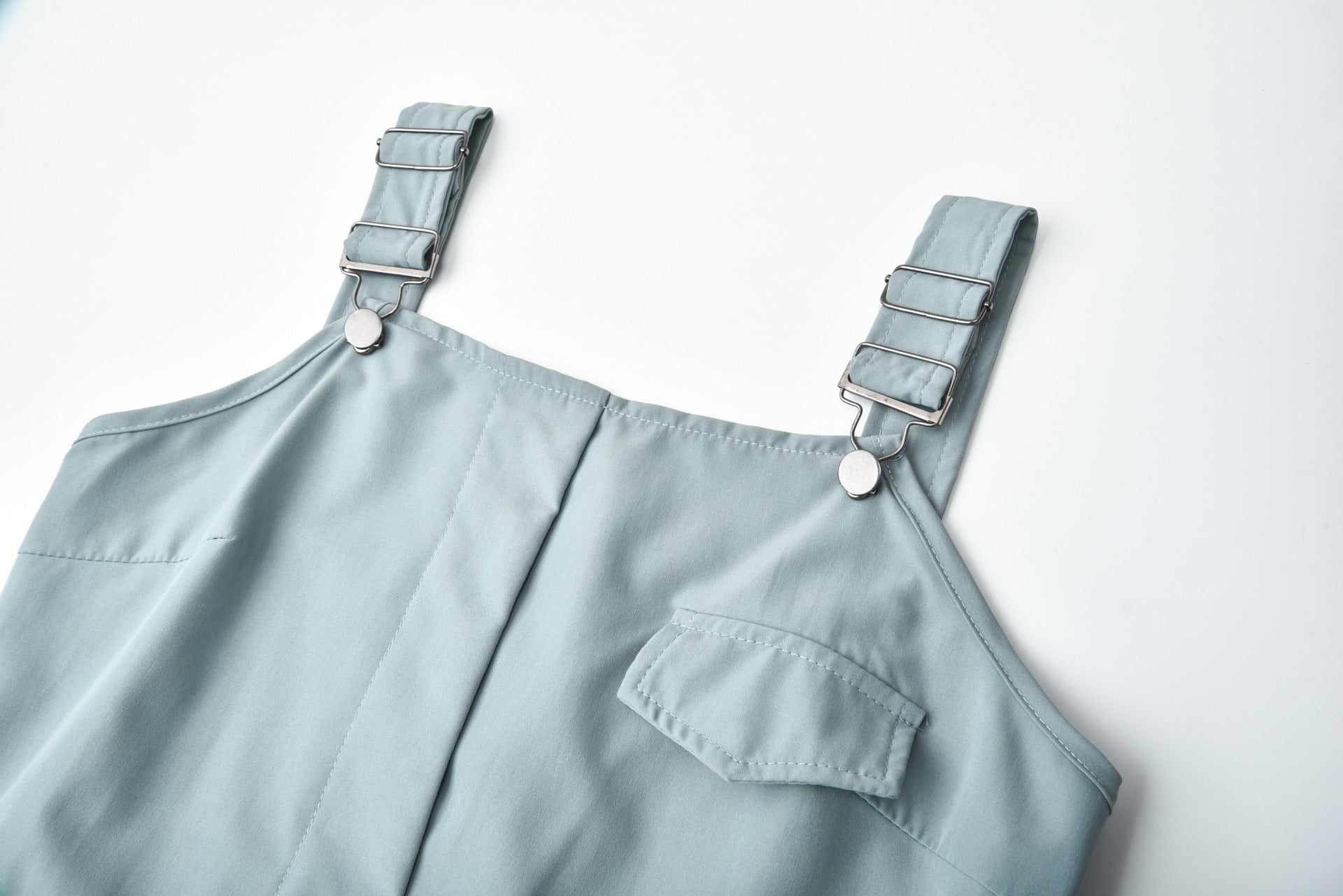 Women Workwear Belt Sleeveless Suspender Simple Ankle Banded Plus size Jumpsuit