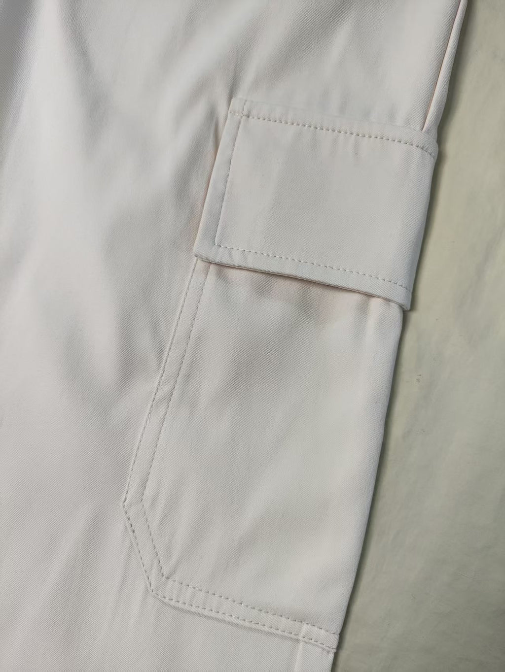 Multi Pocket Outdoor Overalls Casual Slimming High Waist Petite Women Summer Straight Leg Pants