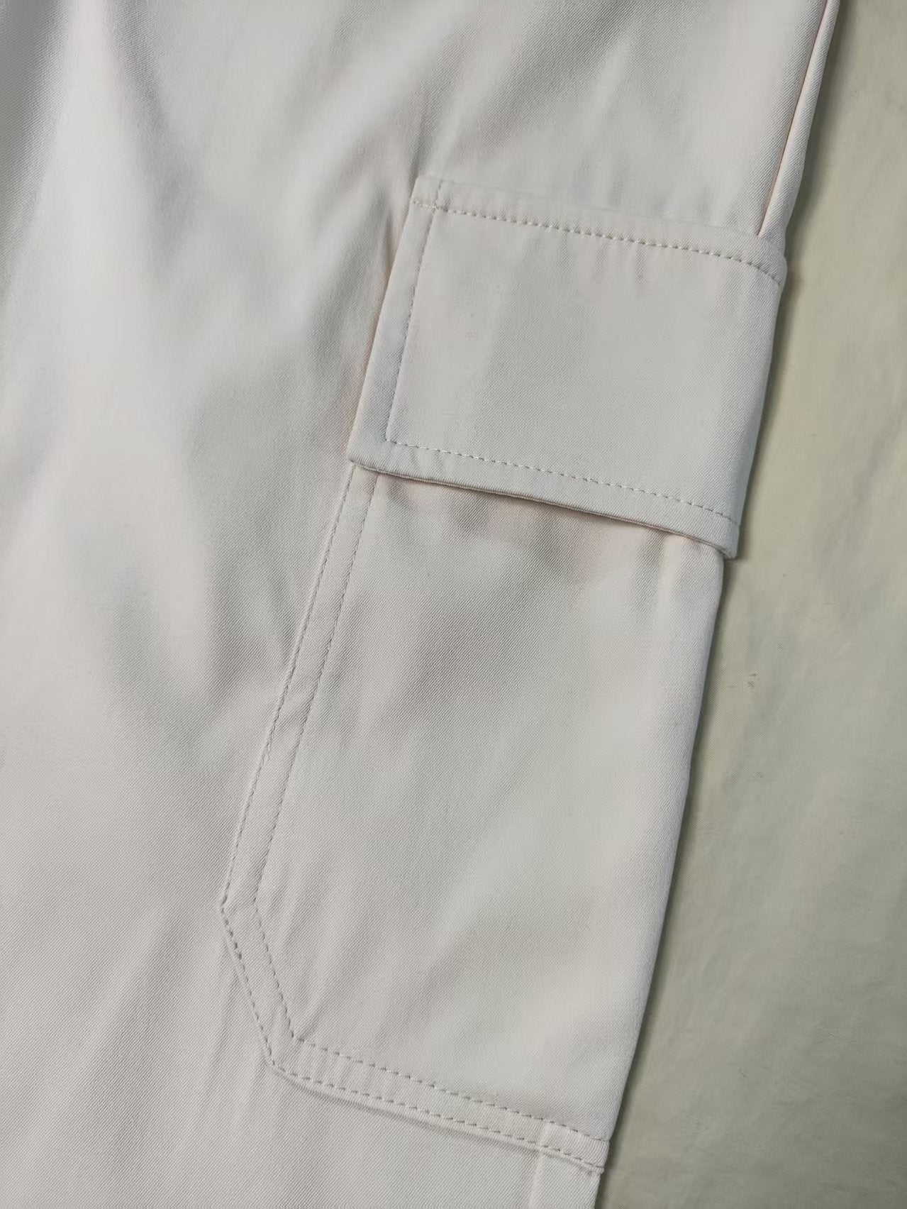 Multi Pocket Outdoor Overalls Casual Slimming High Waist Petite Women Summer Straight Leg Pants