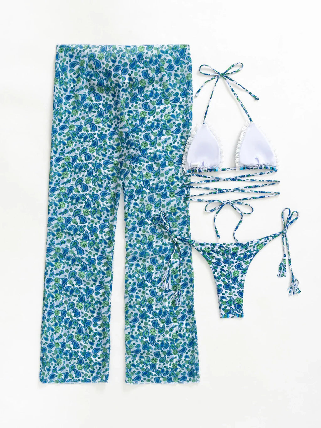 Taunton Push Up Beachwear Swimming Bathing Set
