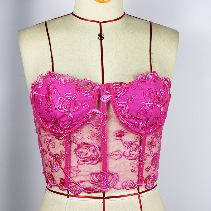 Sexy  Seductive Lace Bandeau Slim Women