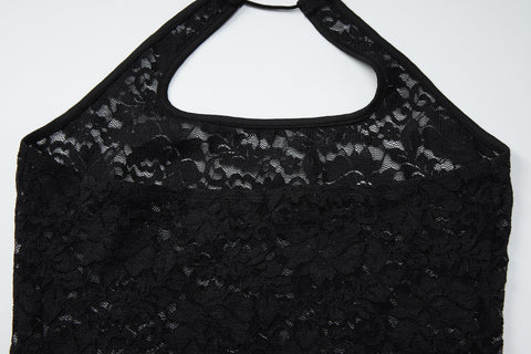 women  Sexy Lace Backless Vest  Women