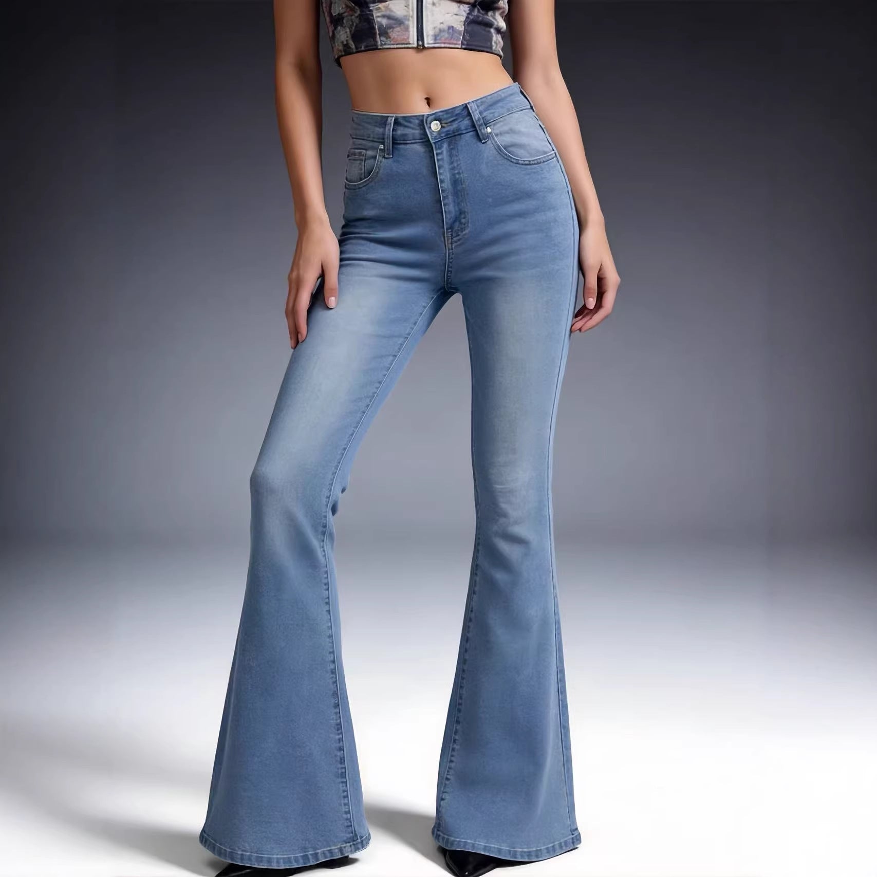 Slimming Fashionable Tight Personality Women Skinny Jeans