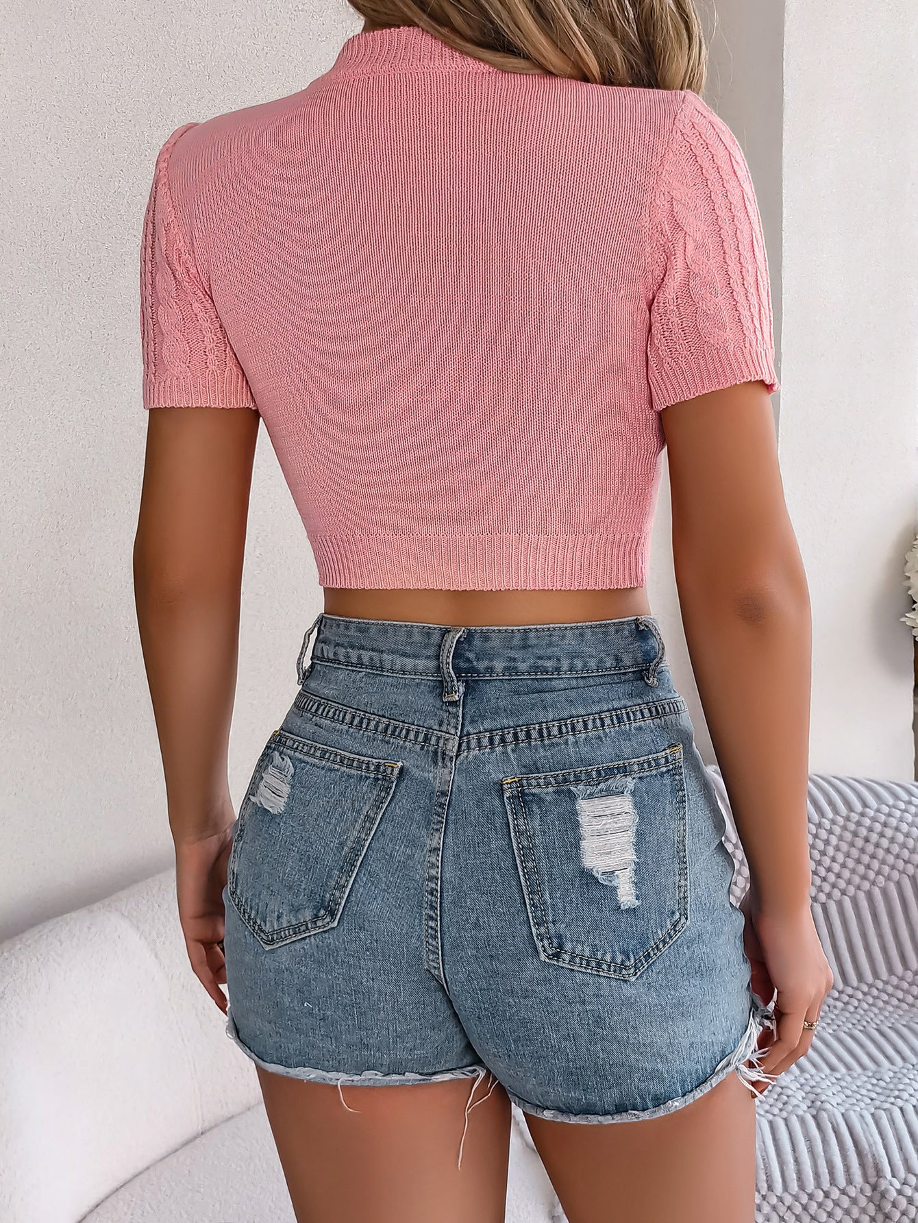 Spring  Casual Sleeve Knitwear Women