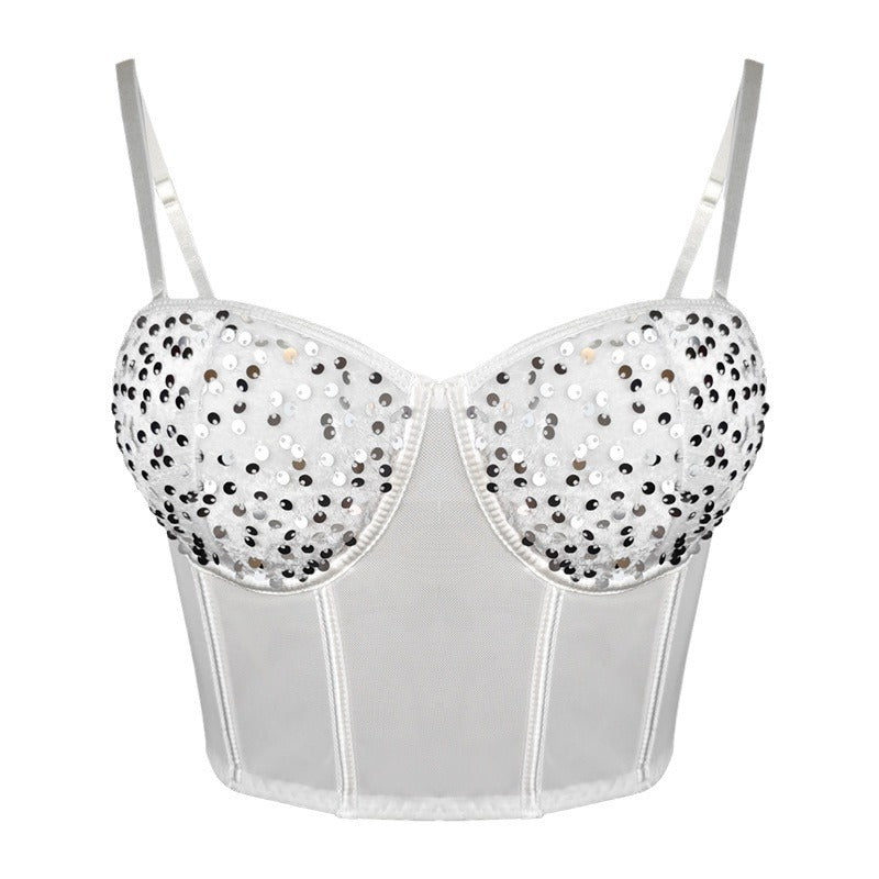 Sexy Breathable Corset With Low Cut Flattering