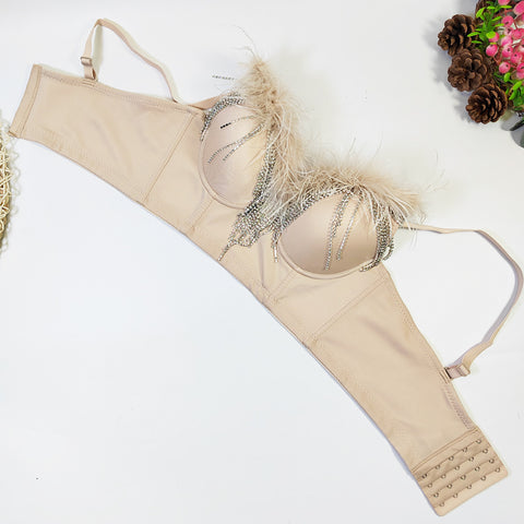 Sexy  Women Night  Feather Tassel