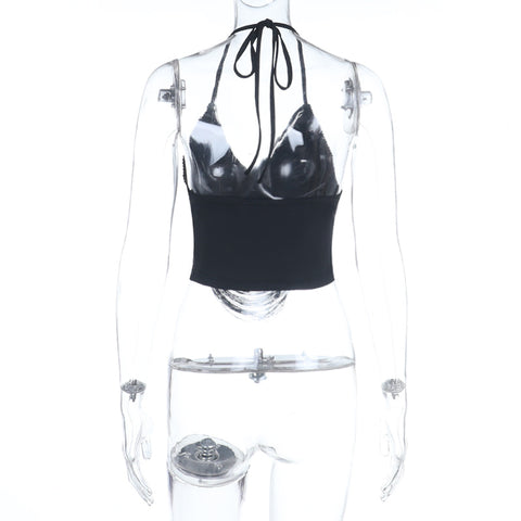 Cropped  Women  Fully Managed Tassel Vest