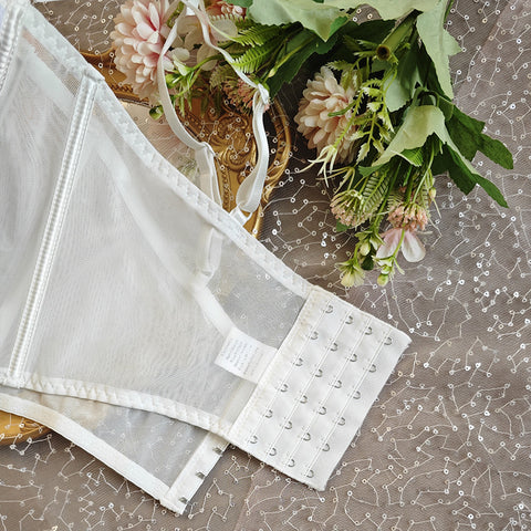 Sexy Breathable Corset With Low Cut Flattering