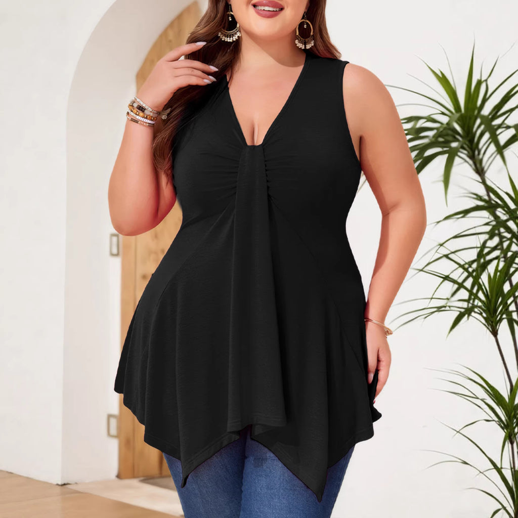Women Summer Loose Casual Sleeveless