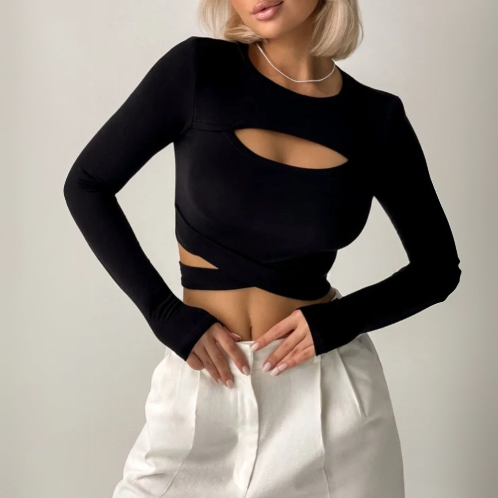 Women Trendy Two Piece Summer Slim Fit Crop