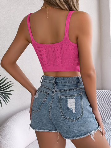 Spring Solid V neck Knitwear Women
