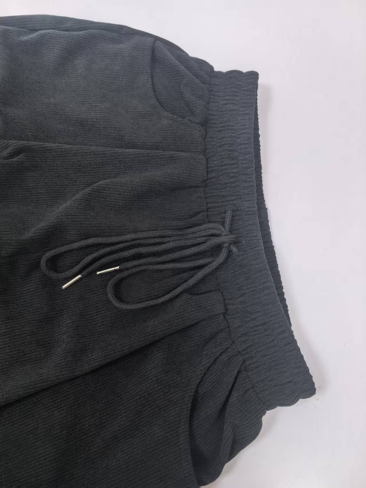 Women Autumn Winter Casual Corduroy Straight Loose Solid Color All Matching Casual Pants