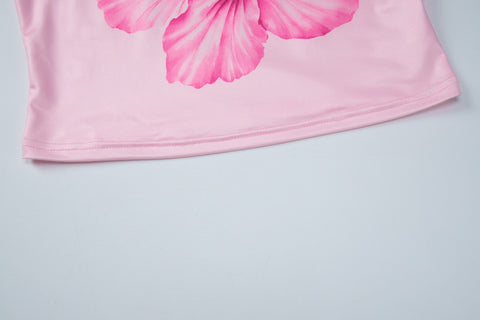 Women PrintHalter Slim Fit Vest