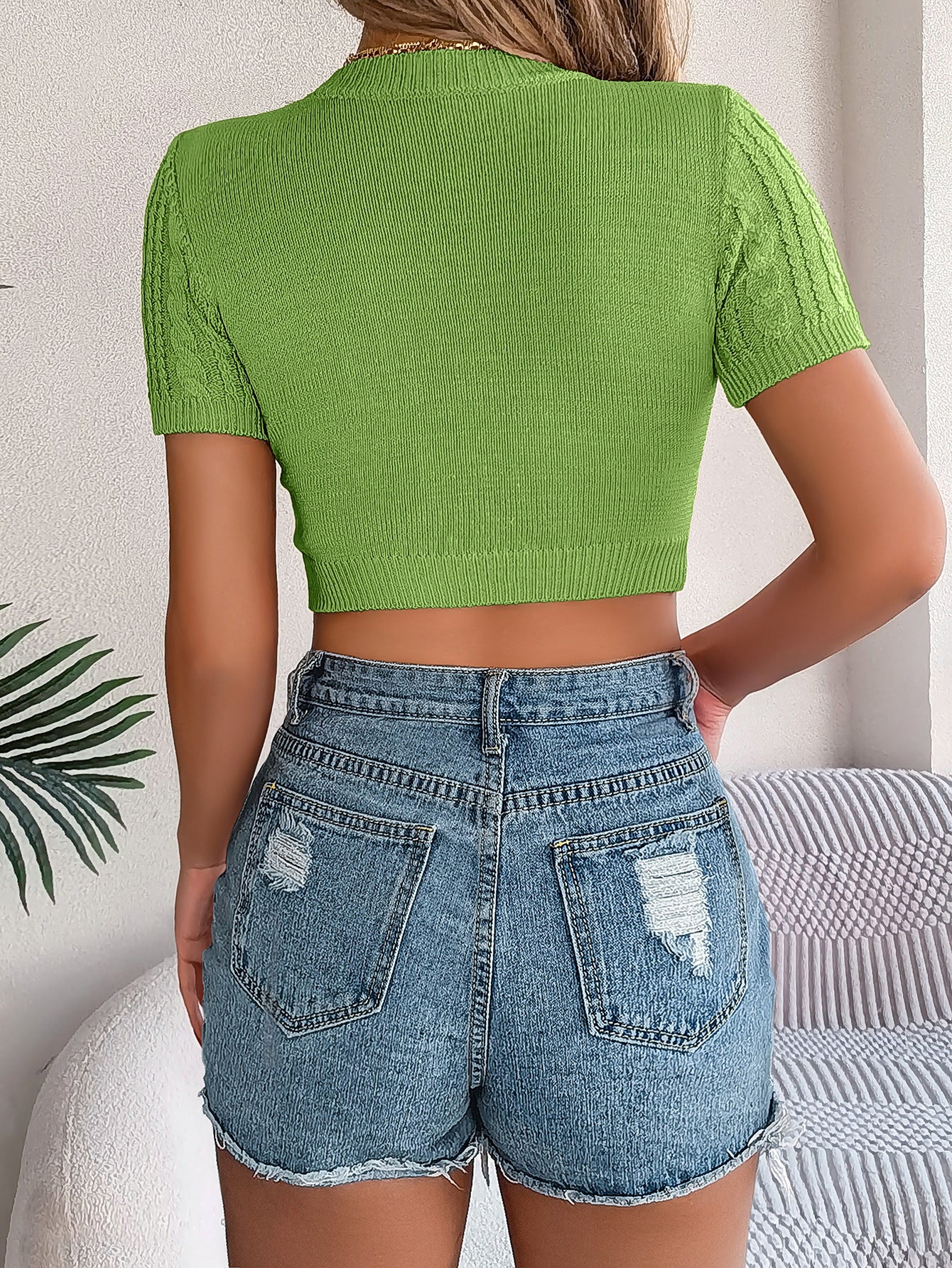 Spring  Casual Sleeve Knitwear Women