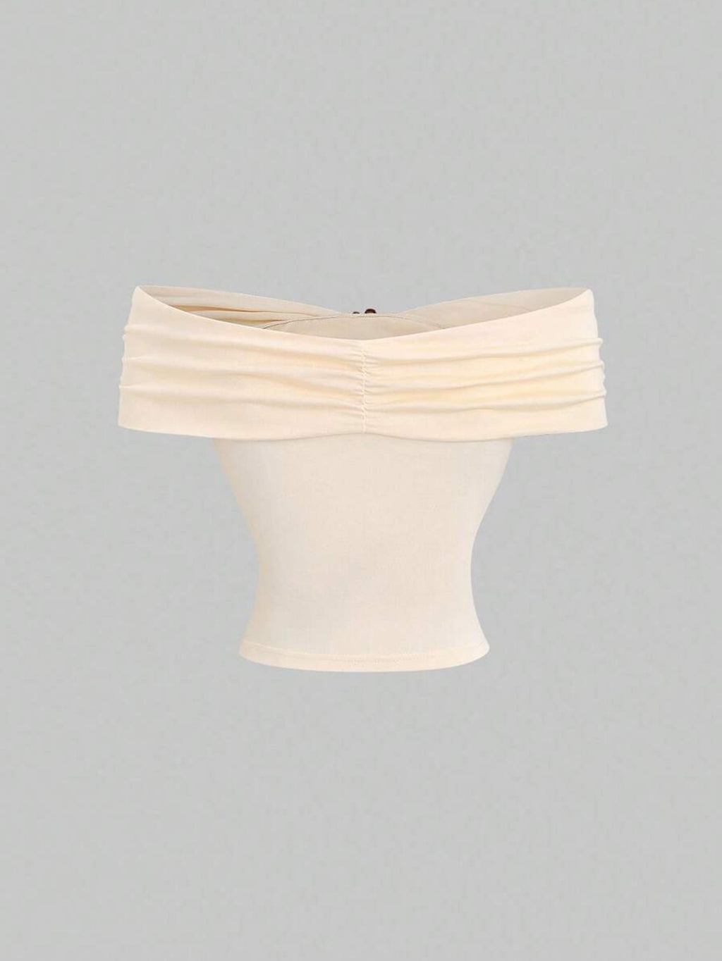off the Shoulder Sleeved  Women Metal