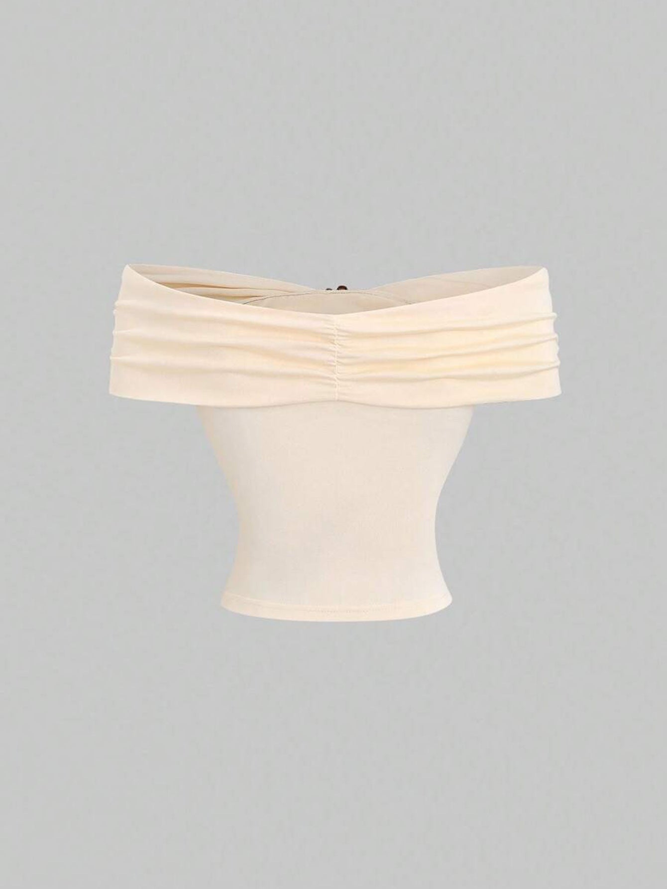 off the Shoulder Sleeved  Women Metal