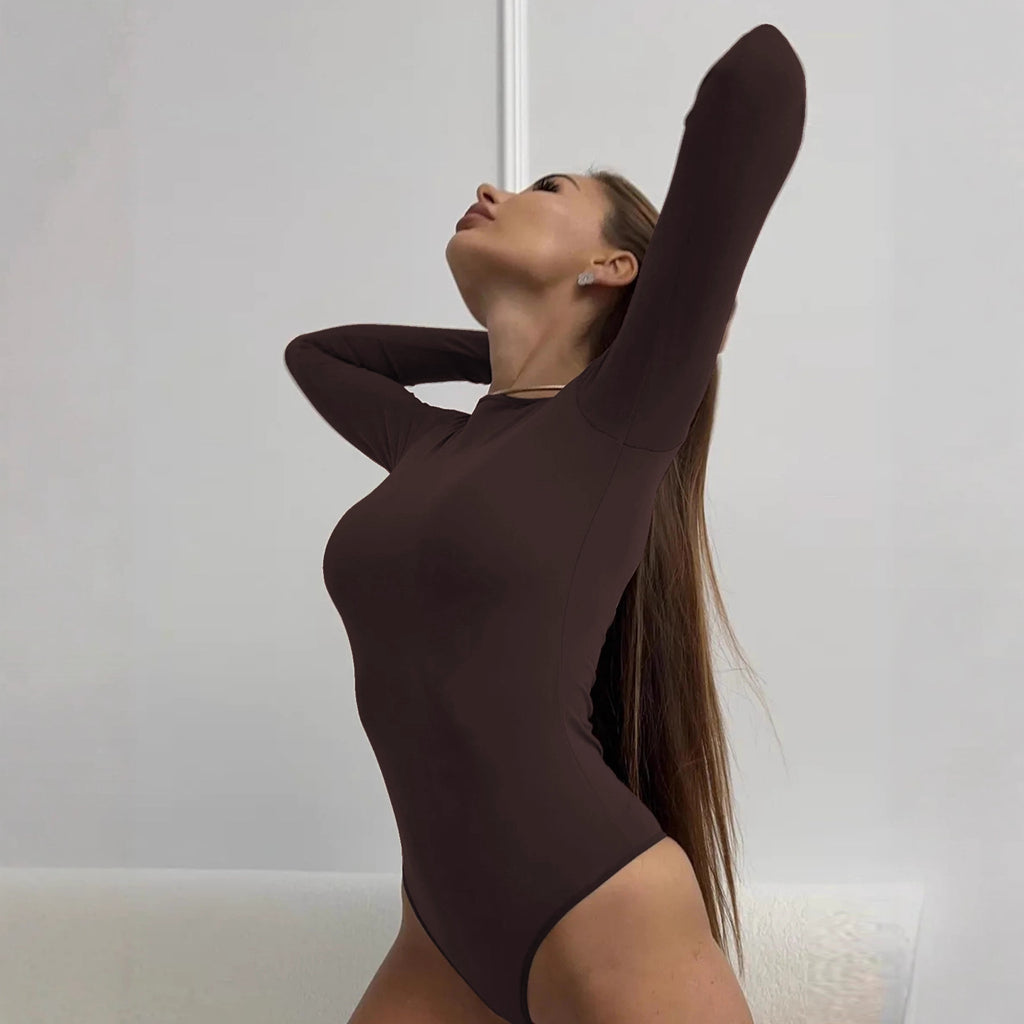 Women Autumn Winter off Neck Tight