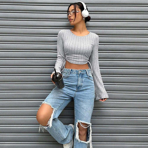 Women Trendy Autumn Slim Fit  Bottoming