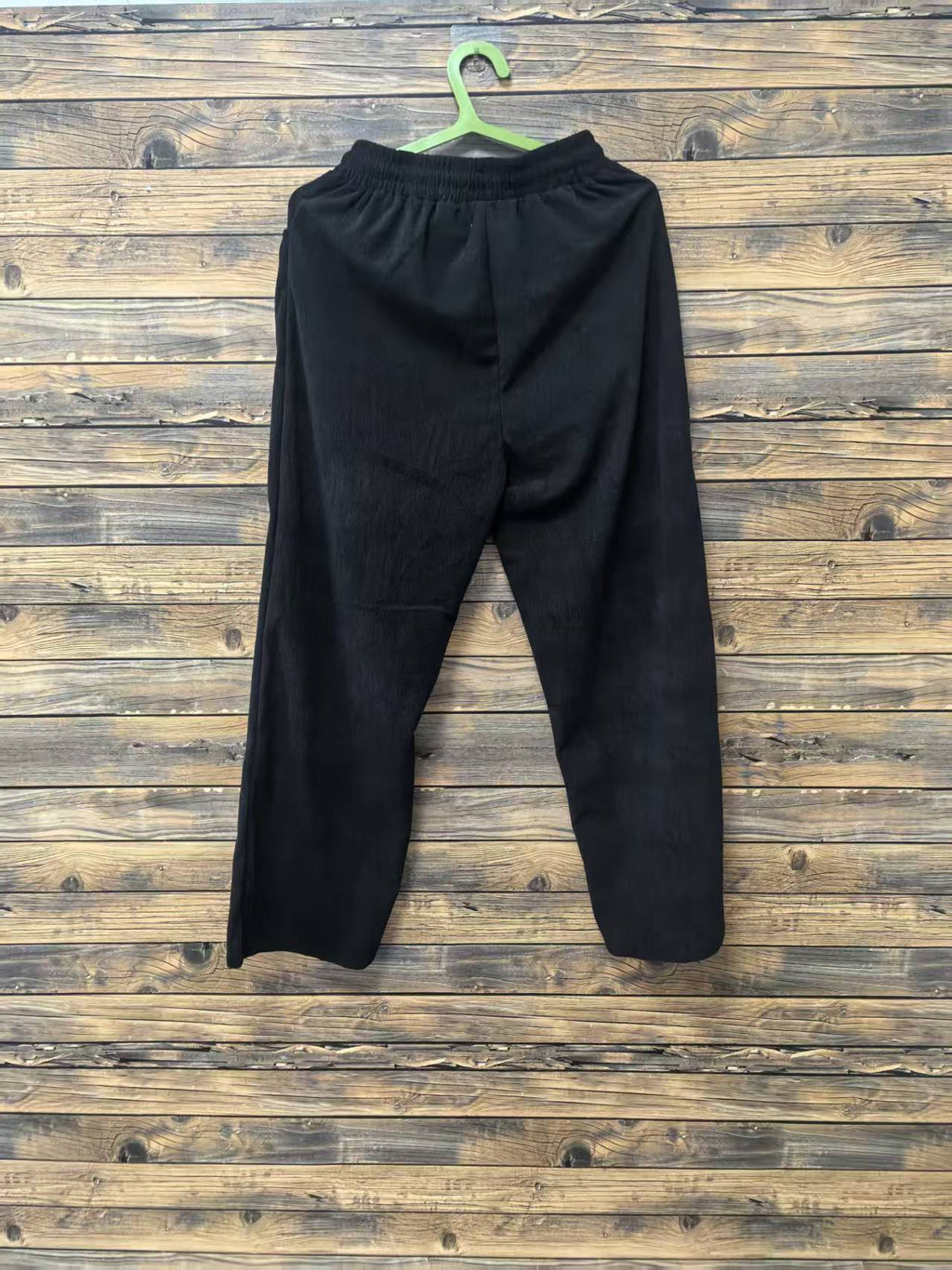Women Autumn Winter Casual Corduroy Straight Loose Solid Color All Matching Casual Pants