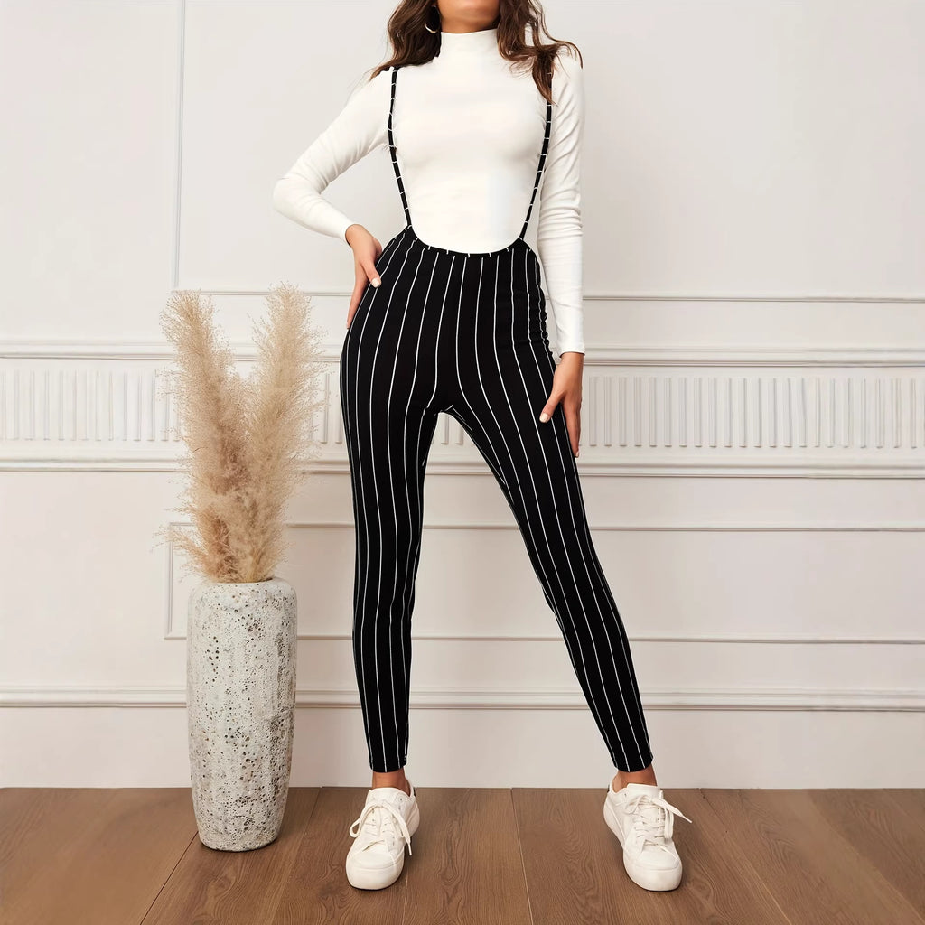 Women Clothing Knitted Overalls Daily Workplace Blazers Casual All Match Jumpsuit