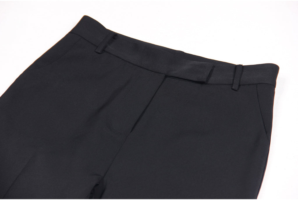 Goods Spring Autumn High Quality Narrow Version Straight Leg Pants Casual All Matching Comfortable Pants High Slimming Trousers