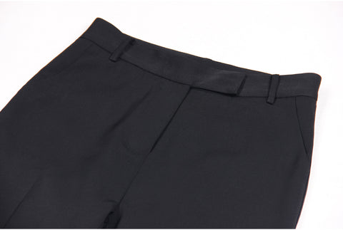 Goods Spring Autumn High Quality Narrow Version Straight Leg Pants Casual All Matching Comfortable Pants High Slimming Trousers