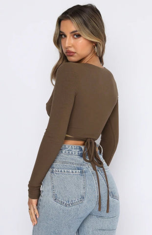 Long Spring Deep V Plunge Strap Sexy