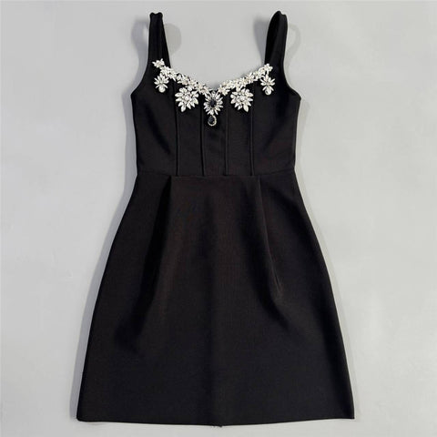 Boca Chica Sexy Strap Diamond Bandage One Piece Ladies Cocktail Party Dress