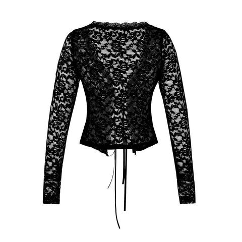 Spring  Women  Lace up Evening