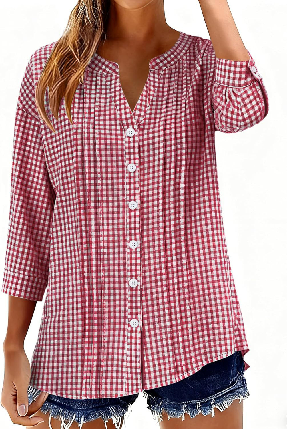 Red plaid