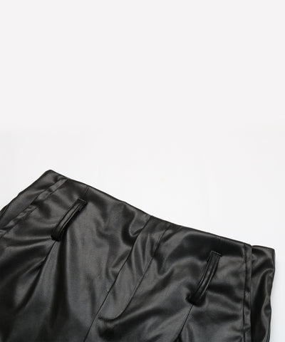 Autumn Street Office Lightly Mature Bow Black High Waist Bloomers