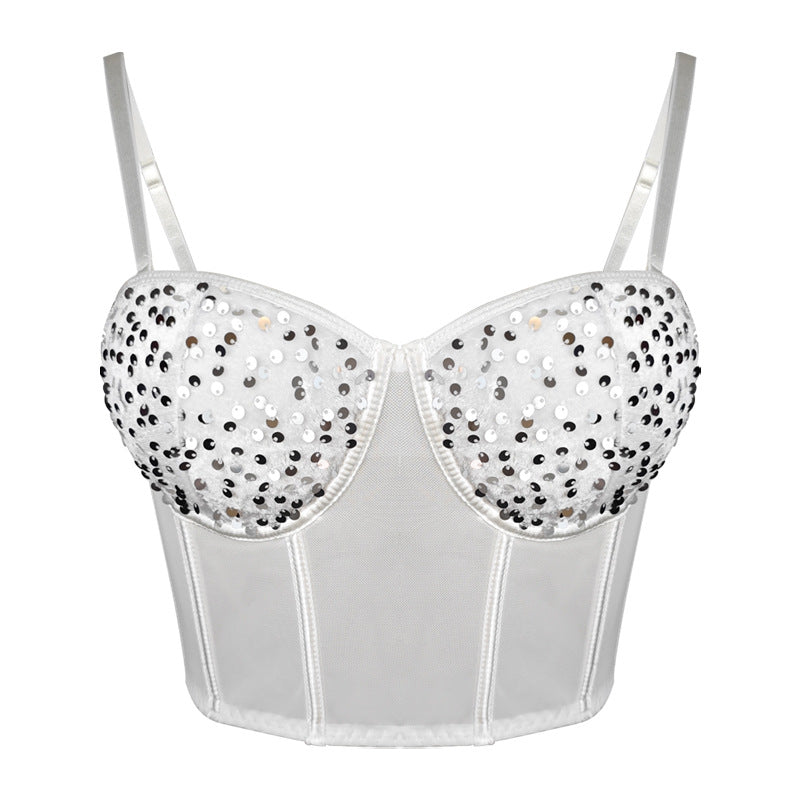Sexy Breathable Corset With Low Cut Flattering