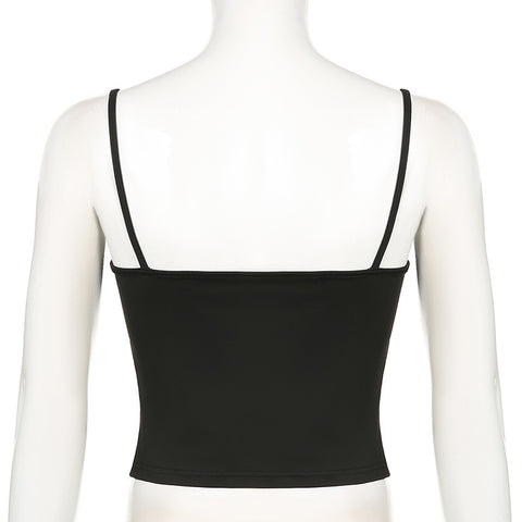 Solid Basic Square Collar Inner Outer Slim