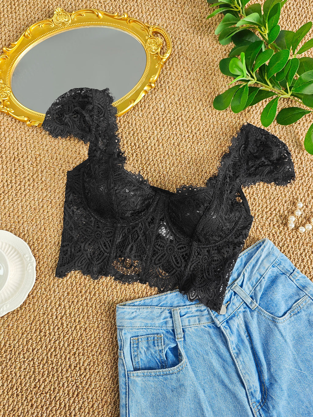 Women Lace Steel  Slim Fit  Arrival