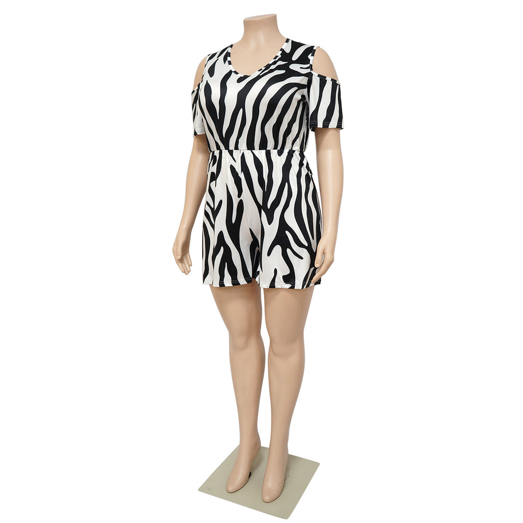 plus Size Spring Women Solid Color Casual Loose Home Jumpsuit