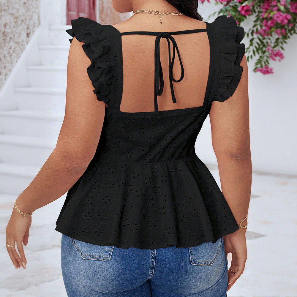 Women Slim  Backless Lace up  All Matching